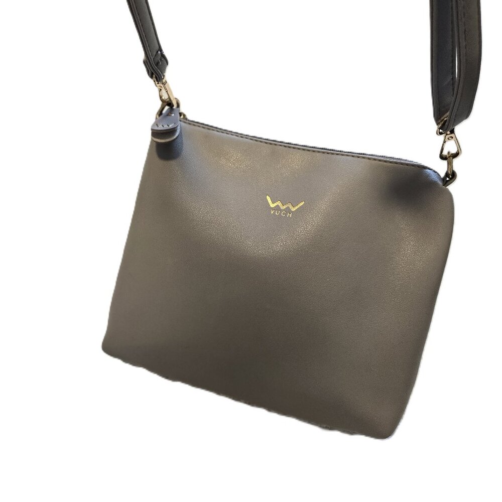 Vuch crossover bag warm grey like new